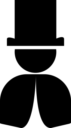 Magician Image Silhouette Silhouette Cutting Svg Files, Free Vectors File